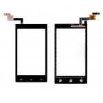 Touch Screen Digitizer For Intex Aqua 3g Pro Black By - Maxbhi Com