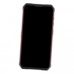 Camera Lens Glass with Frame for Doogee V11 Red