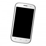 Middle Frame Ring Only for Celkon A107 Plus Black