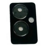 Camera Lens Glass With Frame For Oppo A79 5g Black By - Maxbhi Com