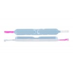 Volume Side Button Outer For Motorola Moto G24 Power Blue Silver By - Maxbhi Com