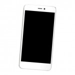 Middle Frame Ring Only for Micromax A290 Canvas Knight Cameo White Gold