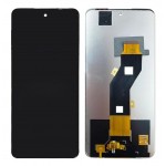 Lcd With Touch Screen For Itel P55 Plus White By - Maxbhi Com