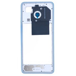 Middle Frame Ring Only For Itel P55 4g Blue By - Maxbhi Com