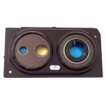 Camera Lens Glass With Frame For Blackview A200 Pro White By - Maxbhi Com