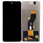 Lcd With Touch Screen For Infinix Hot 40i Black By - Maxbhi Com
