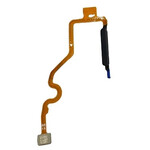 Fingerprint Sensor Flex Cable For Infinix Hot 40i Black By - Maxbhi Com