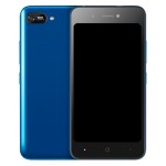 Back Panel Cover For Itel A35 Blue - Maxbhi Com