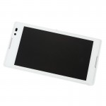 Middle Frame Ring Only for Sony Xperia C HSPA Plus C2305 White