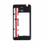 Middle Frame Ring Only For Microsoft Lumia 640 Xl Black By - Maxbhi Com