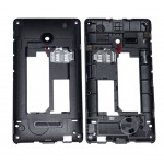 Middle Frame Ring Only For Microsoft Lumia 435 Orange By - Maxbhi Com