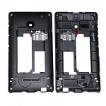 Middle Frame Ring Only For Microsoft Lumia 435 White By - Maxbhi Com