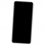 Camera Lens Glass with Frame for BLU G72 Max Black