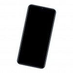 Camera Lens Glass with Frame for I Kall Z20 Pro Black