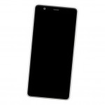 Camera Lens Glass with Frame for Nokia 3.1 C Black