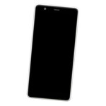 Camera Lens Glass with Frame for Nokia 3.1 C White