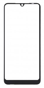 Replacement Front Glass For Alcatel 3 2019 Black By - Maxbhi Com
