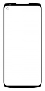 Replacement Front Glass For Ulefone Power Armor 13 White By - Maxbhi Com