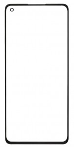 Replacement Front Glass For Oppo Reno7 Z 5g White By - Maxbhi Com