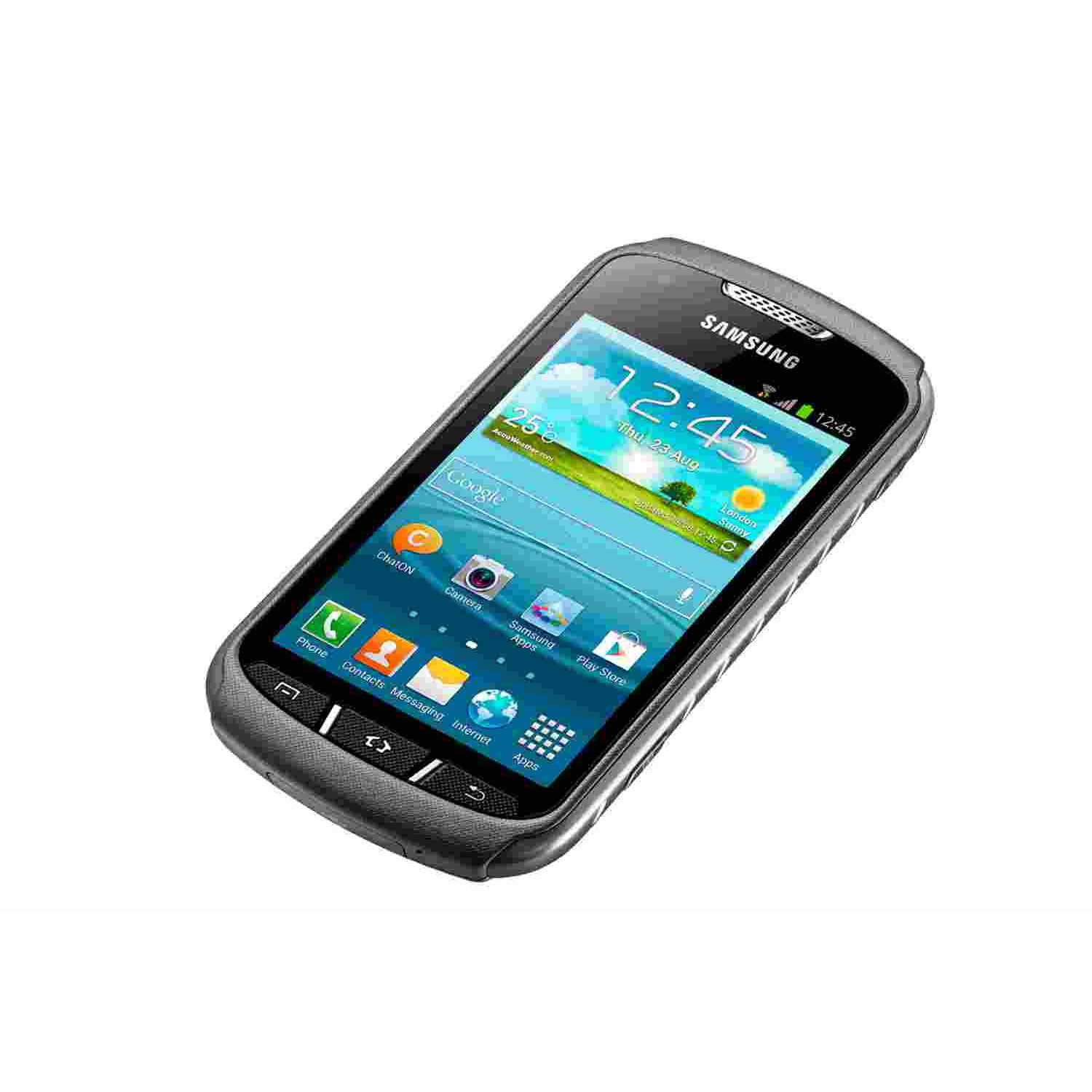 Lcd With Touch Screen For Samsung Galaxy Xcover 2 S7710 Black By Maxbhi Com