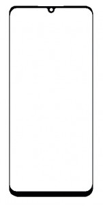 Replacement Front Glass For Zte Blade A76 Blue By - Maxbhi Com