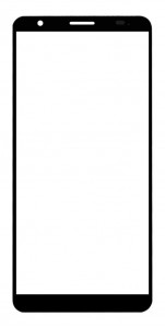 Replacement Front Glass For Zte Blade A3 Prime White By - Maxbhi Com
