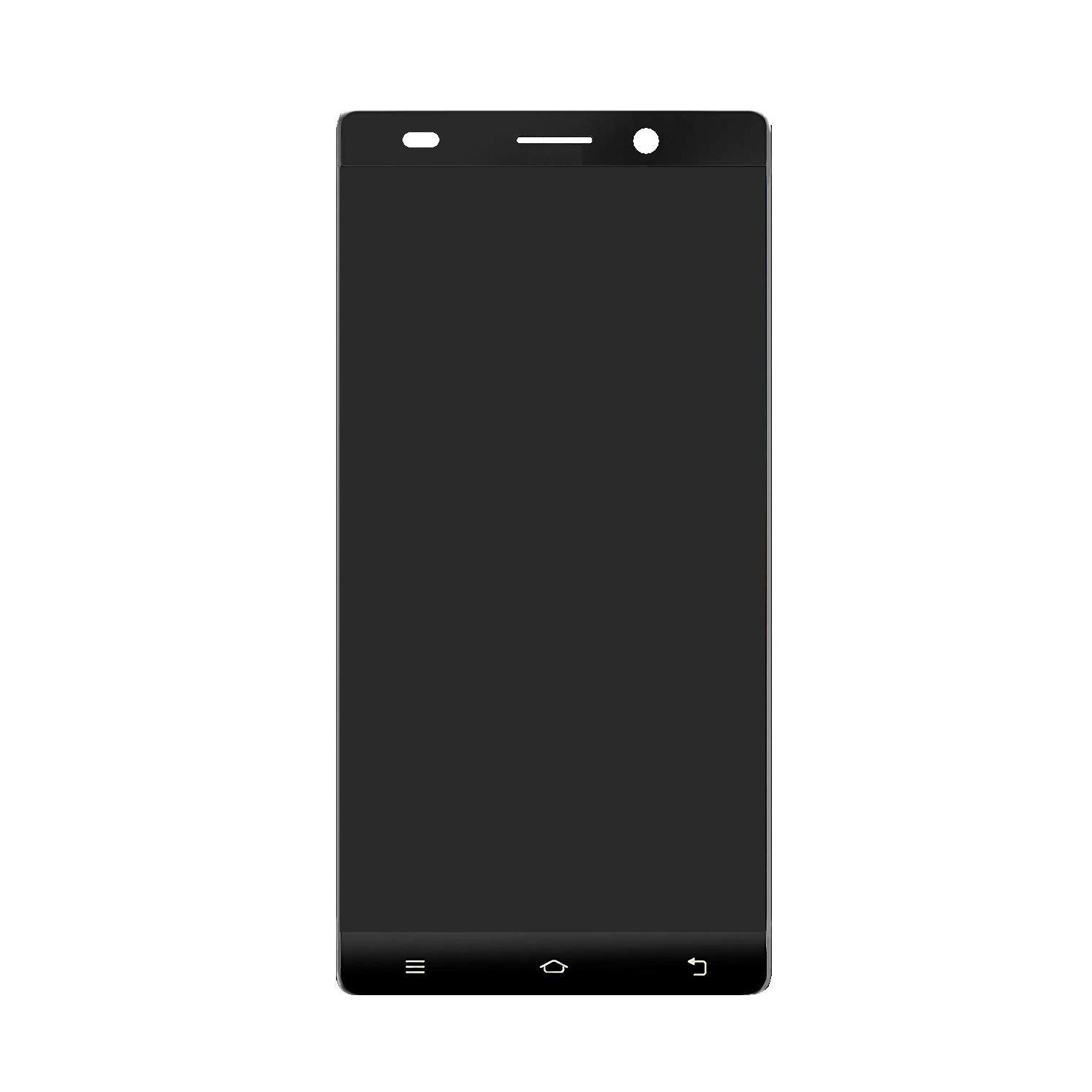 LCD with Touch Screen for Posh Ultra Max LTE L550 - Black by Maxbhi.com