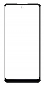 Replacement Front Glass For I Kall K425 New Grey By - Maxbhi Com