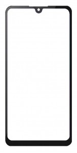 Replacement Front Glass For Yezz Max 3 Ultra White By - Maxbhi Com