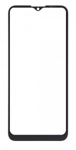 Replacement Front Glass For Lenovo K12 Note Black By - Maxbhi Com