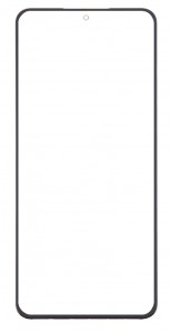 Replacement Front Glass For Oneplus Ace 3v Black By - Maxbhi Com