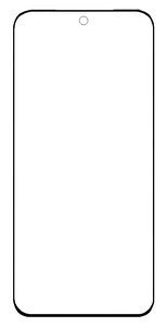 Replacement Front Glass For Vivo T5 Pro 5g Black By - Maxbhi Com