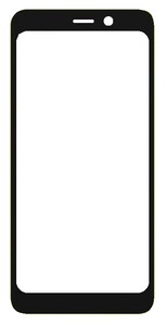 Touch Screen Digitizer For Ulefone Rugking 2 Pro Black By - Maxbhi Com