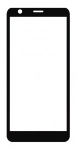 Replacement Front Glass For Zte Blade Vantage 2 White By - Maxbhi Com