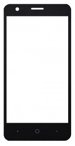 Replacement Front Glass For Zte Avid 559 Black By - Maxbhi Com