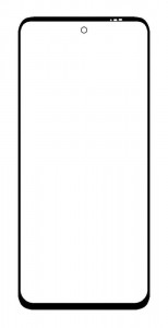 Replacement Front Glass For Ulefone Armor 23 Ultra Black By - Maxbhi Com