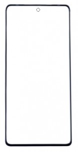 Replacement Front Glass For Vivo Iqoo Z7 Pro 5g Black By - Maxbhi Com