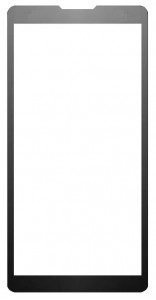 Replacement Front Glass For Sonim Xp10 White By - Maxbhi Com