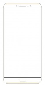 Replacement Front Glass For Maplin Map2max Gold By - Maxbhi Com
