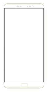 Replacement Front Glass For Maplin Map2max White By - Maxbhi Com
