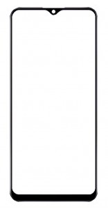 Replacement Front Glass For Gionee S12 Blue By - Maxbhi Com