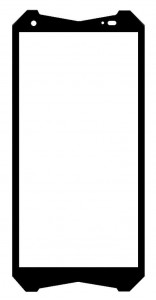 Touch Screen Digitizer For Ulefone Power Armor 20wt White By - Maxbhi Com