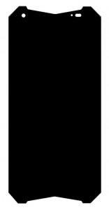 Lcd With Touch Screen For Ulefone Power Armor 20wt Black By - Maxbhi Com