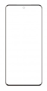 Replacement Front Glass For Vivo V40e 5g Black By - Maxbhi Com