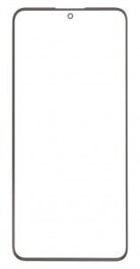 Replacement Front Glass For Xiaomi Redmi Note 14 Pro 4g Black By - Maxbhi Com