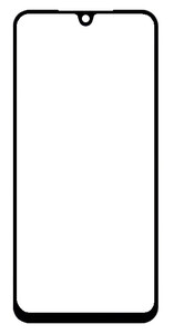 Replacement Front Glass For Samsung Galaxy M17 5g White By - Maxbhi Com