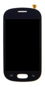 Lcd With Touch Screen For Samsung Galaxy Fame Lite S6790 Black By - Maxbhi Com