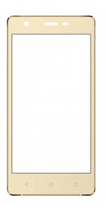 Touch Screen Digitizer For Karbonn Fashion Eye Champagne By - Maxbhi.com