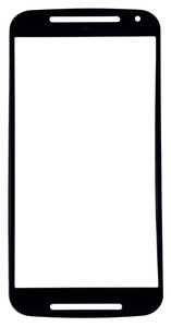 Replacement Front Glass For Motorola Moto G 2nd Gen Black By - Maxbhi Com