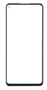 Replacement Front Glass For Realme Gt Explorer Master Black By - Maxbhi Com